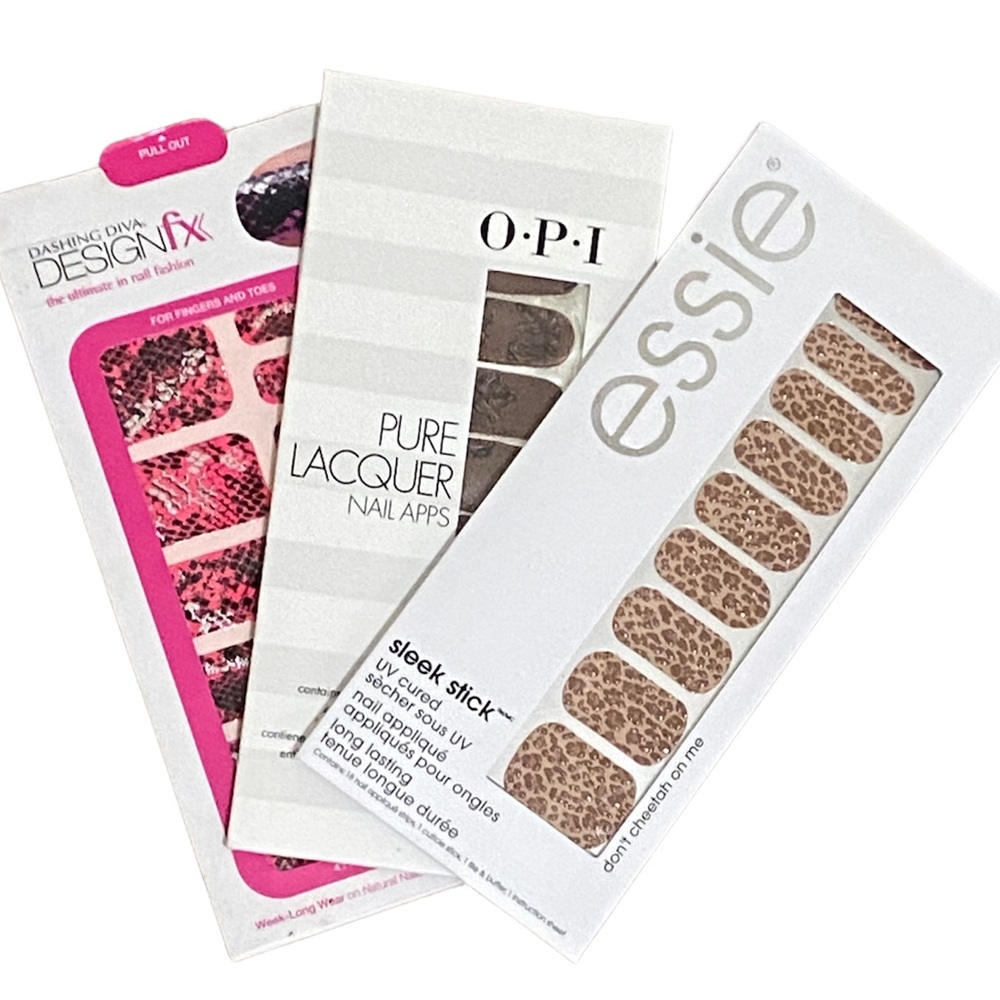Design Fx, OPI, ESSIE Nail Appliqués- 3 packs - Picture 4 of 8